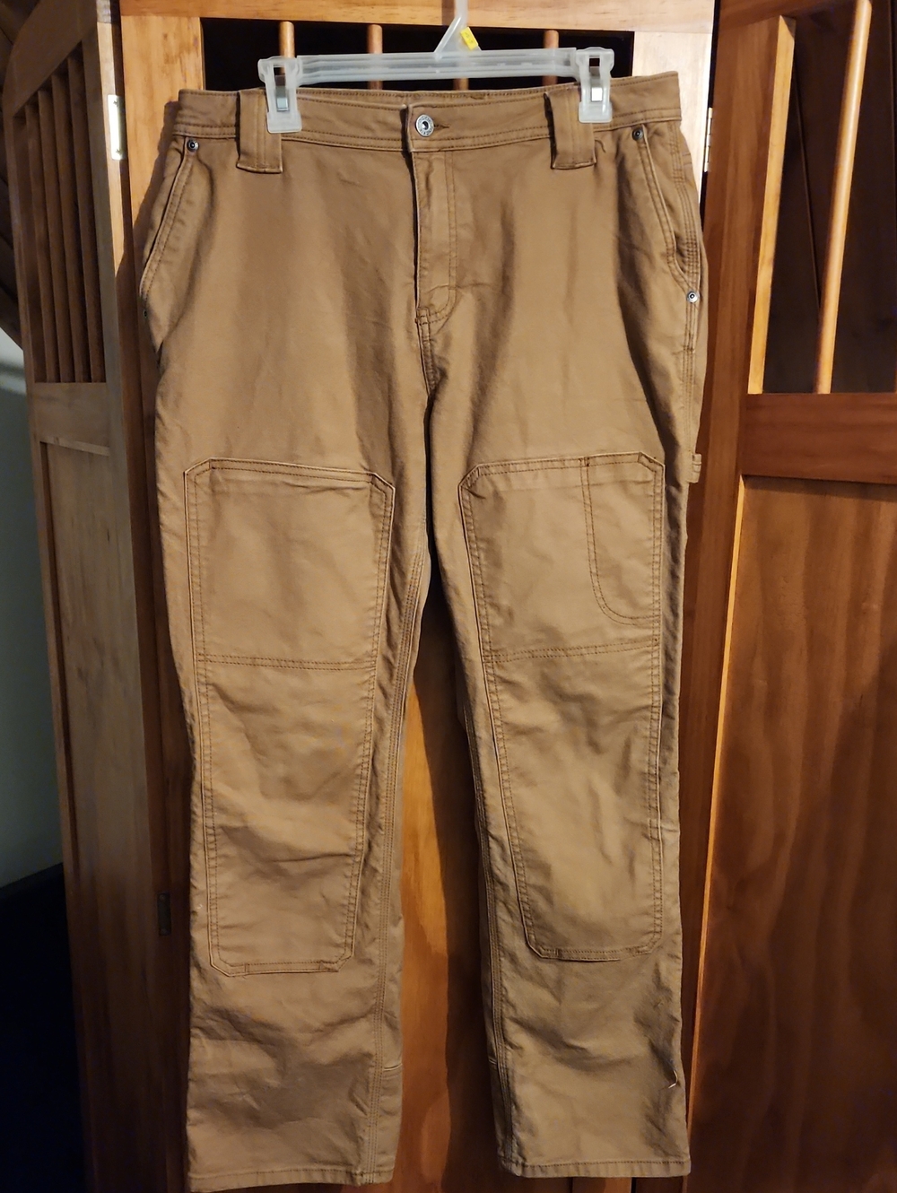 Dickies Women's Khaki Carpenter Cargo Pants